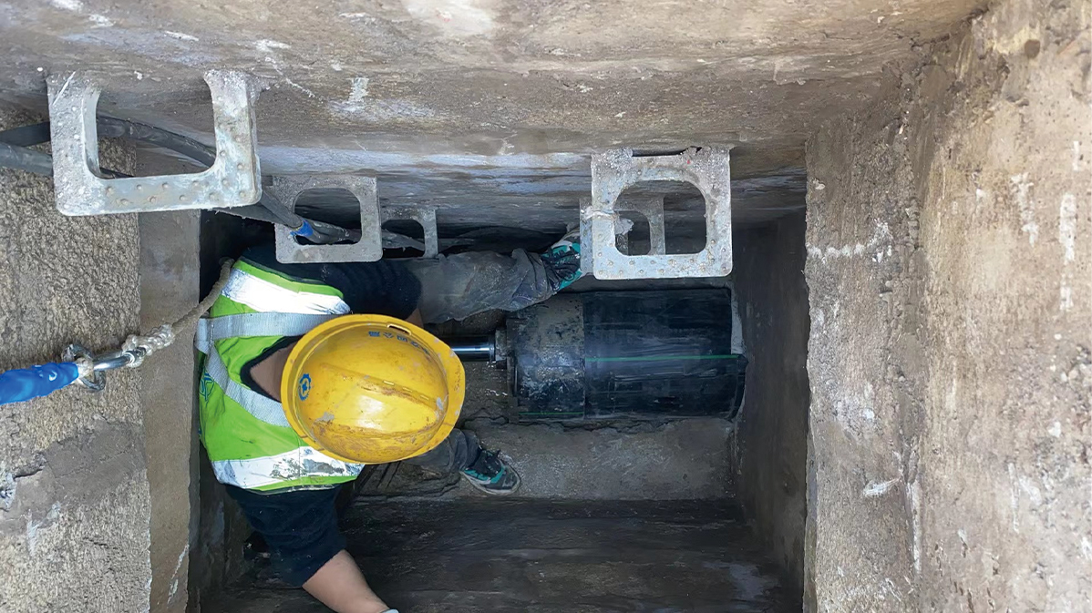 柳城HDPE短管内衬法